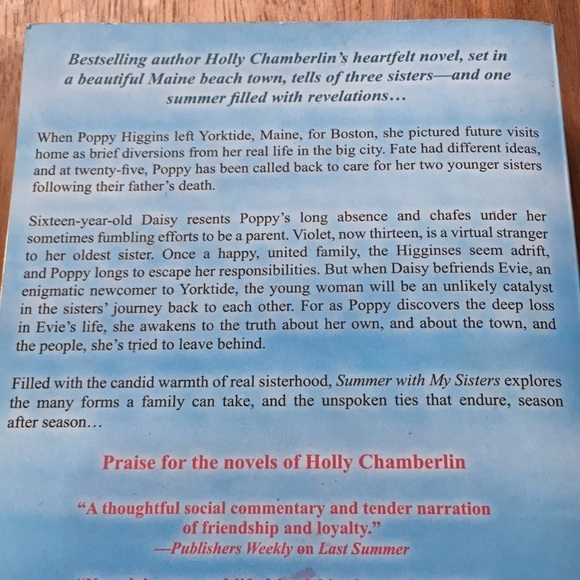 Summer with my sisters by Holly Chamberlin book - Picture 5 of 5